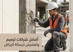 أفضل شركات ترميم وتعشيش خرسانة الرياض
