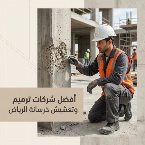 أفضل شركات ترميم وتعشيش خرسانة الرياض