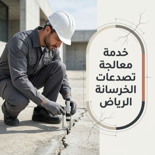 خدمة معالجة تصدعات الخرسانة الرياض